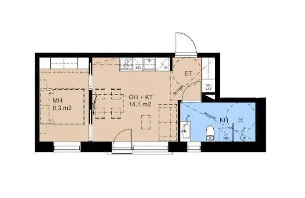 Апартаменты & Golf Marinan Kapteeni A 17 - Sisaeltaeae Loppusiivouksen Калайоки